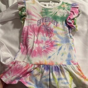 Givenchy Multicolor Tie-Dye dress